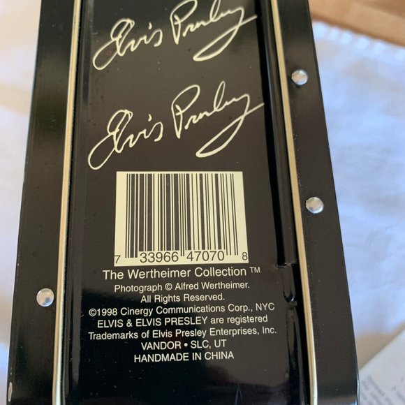 Elvis Presley Gift Set: coasters, lunch box, deck of cards - Picture 4 of 9